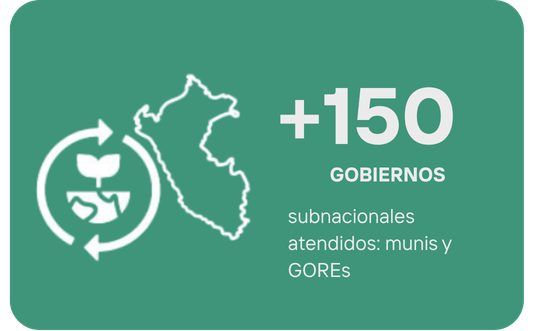 +150 gobiernos subnacionales atendidos: munis y GOREs